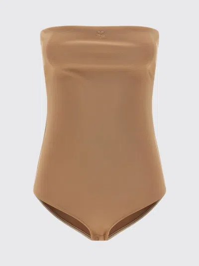 Courrèges Top  Woman Color Beige In Brown