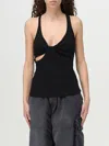 Courrèges Twist 90s Rib Dress In Black