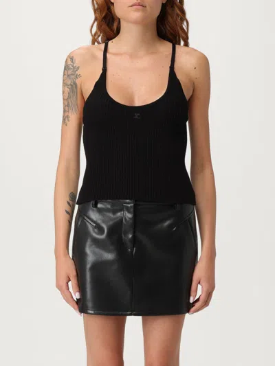 Courrèges Top  Woman Color Black