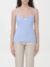 Courrèges Top  Woman Color Blue