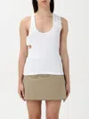 Courrèges Top  Woman Color White 1