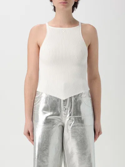 COURRÈGES TOP COURRÈGES WOMAN COLOR WHITE,G40737001