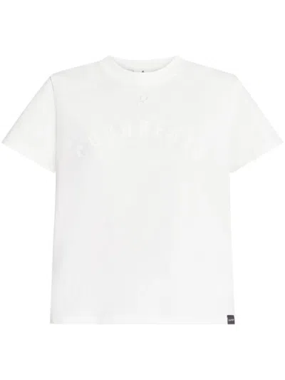 Courrèges Ac Straight T-shirt In White