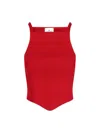 Shop Courrèges Top In Red