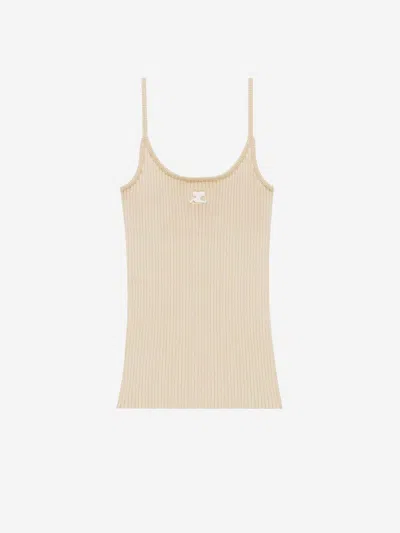 COURRÈGES COURRÈGES TOP REEDITION VISCOSE