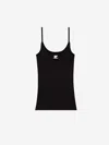 Courrèges Reedition Logo Ribbed-knit Tank