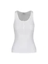 Courrèges Tank Top In White
