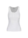 Courrèges Tank Top In White