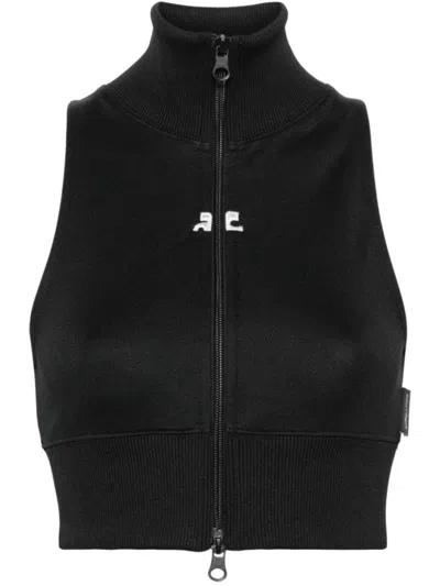 Courrèges Top With Logo
