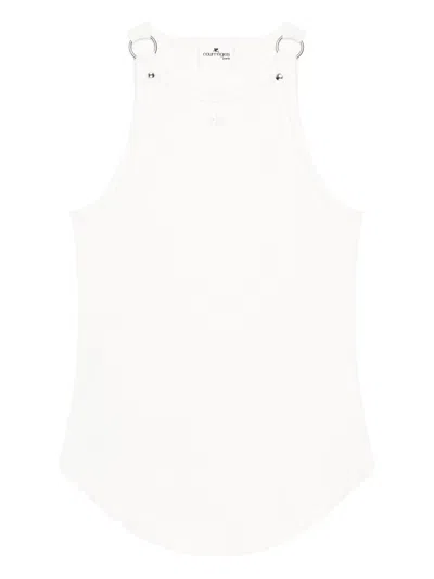 Courrèges Courreges Top Woman In White