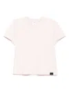 Courrèges Sleeve Crew Neck Straight Hem