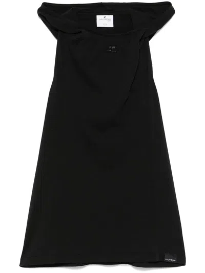 Courrèges Topwear In Black