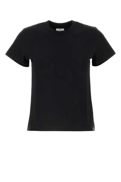 Courrèges T-shirt In Black