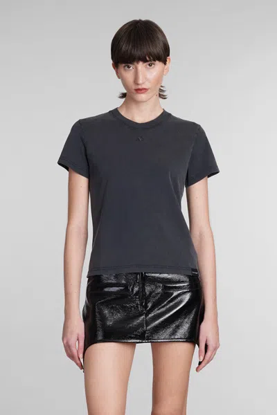 Courrèges T-shirt In Grey