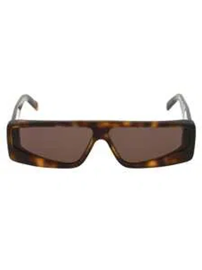 Courrèges Stylish Acetate Sunglasses With International Fit Design (140mm Temple) In Brown