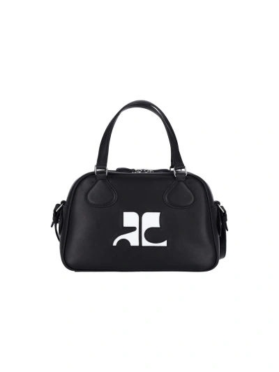 Courrèges Tote In Black