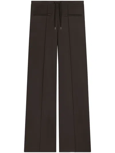 Courrèges Baggy-hose Mit Tiefem Bund In Schwarz