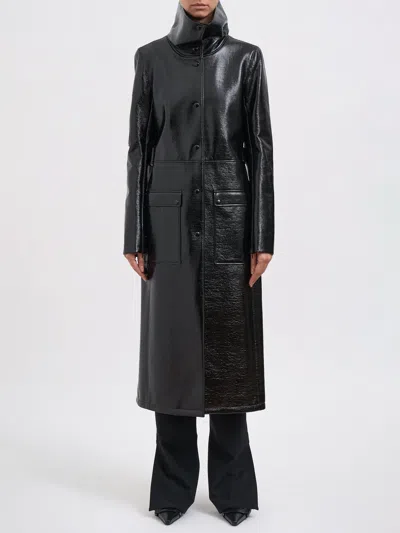 Courrèges Courregès Trench Heritage Vinyl In Gray