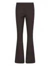 Courrèges Flared Trousers With Cut Out Details