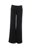 Courrèges Courreges Woman Black Polyester Wide-leg Pant