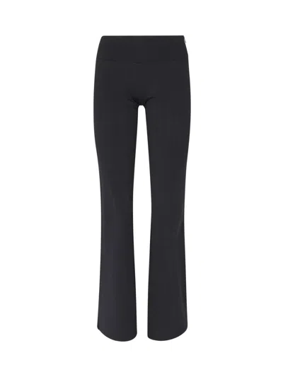 Courrèges Courreges Double Hem Satinpants In White
