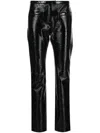Courrèges Trousers In Black