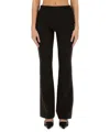 Courrèges Tailored Pants Oblique In Black