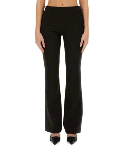 Courrèges Trousers In Black