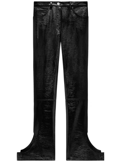 Courrèges Trousers In Black