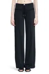 Courrèges Fluid Jogger Pants In Black