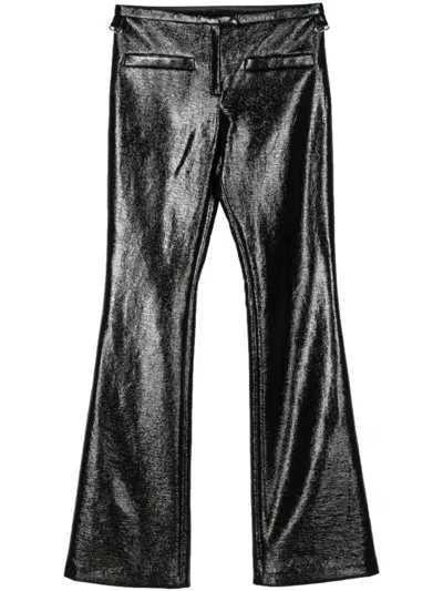 Courrèges Trousers In Black