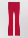 Courrèges Trousers Flared Leg Belted Waist