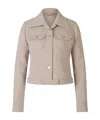 Courrèges Courregès Trucker Jacket Signature Twill In Multi
