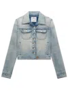 Courrèges Courreges Denim Trucker Jacket For In Blue