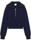 Courrèges Trucker Jumper In Blue