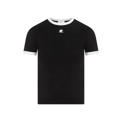 Courrèges Tshirt In Black