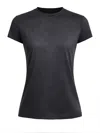 Courrèges Solarized Oversized T-shirt In Gray