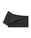 Courrèges Tuba One-shoulder Crop Top In Black