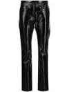 Courrèges Trousers In Black