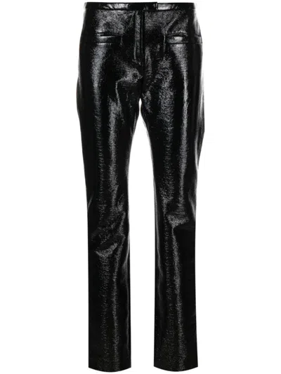 Courrèges Trousers In Black