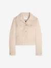 Courrèges Signature Twill Trucker Jacket Clothing