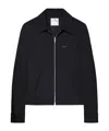 Courrèges Twill-weave Shirt Jacket In Black