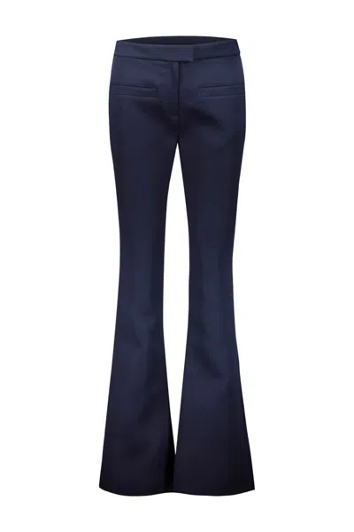 COURRÈGES COURRÈGES TWILL ZIPPED PANTS