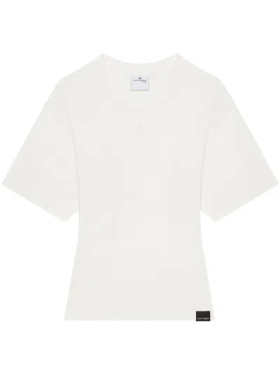 COURRÈGES TWIST ASYMETRICAL TEE