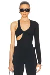 Courrèges Asymmetrisches Oberteil Mit Twist-detail