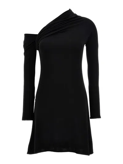COURRÈGES VESTIDO CORTO - NEGRO