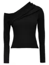 Courrèges Logo-embroidered Knitted Jumper