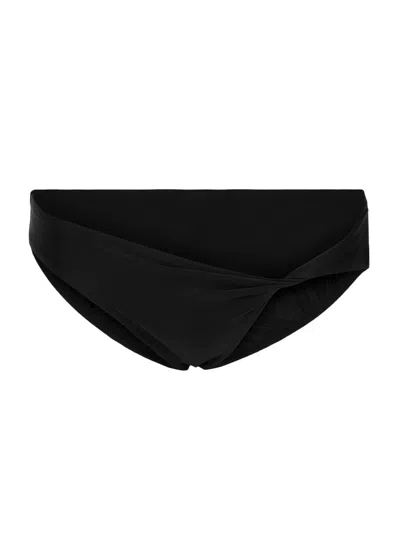 Courrèges Twisted Bikini Briefs In Black