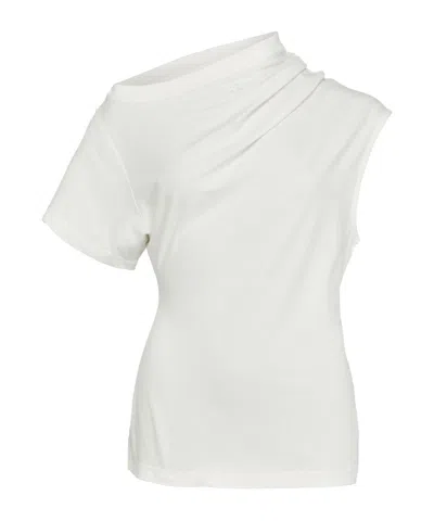 COURRÈGES TWITS ASYMETRICAL T-SHIRT