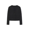 Courrèges Two-pocket Jacket In Black